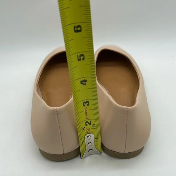 DV by Dolce Vita Melanie Blush Flats Size 10 | Patent Toe Ballet Flats NWB - Picture 8 of 13